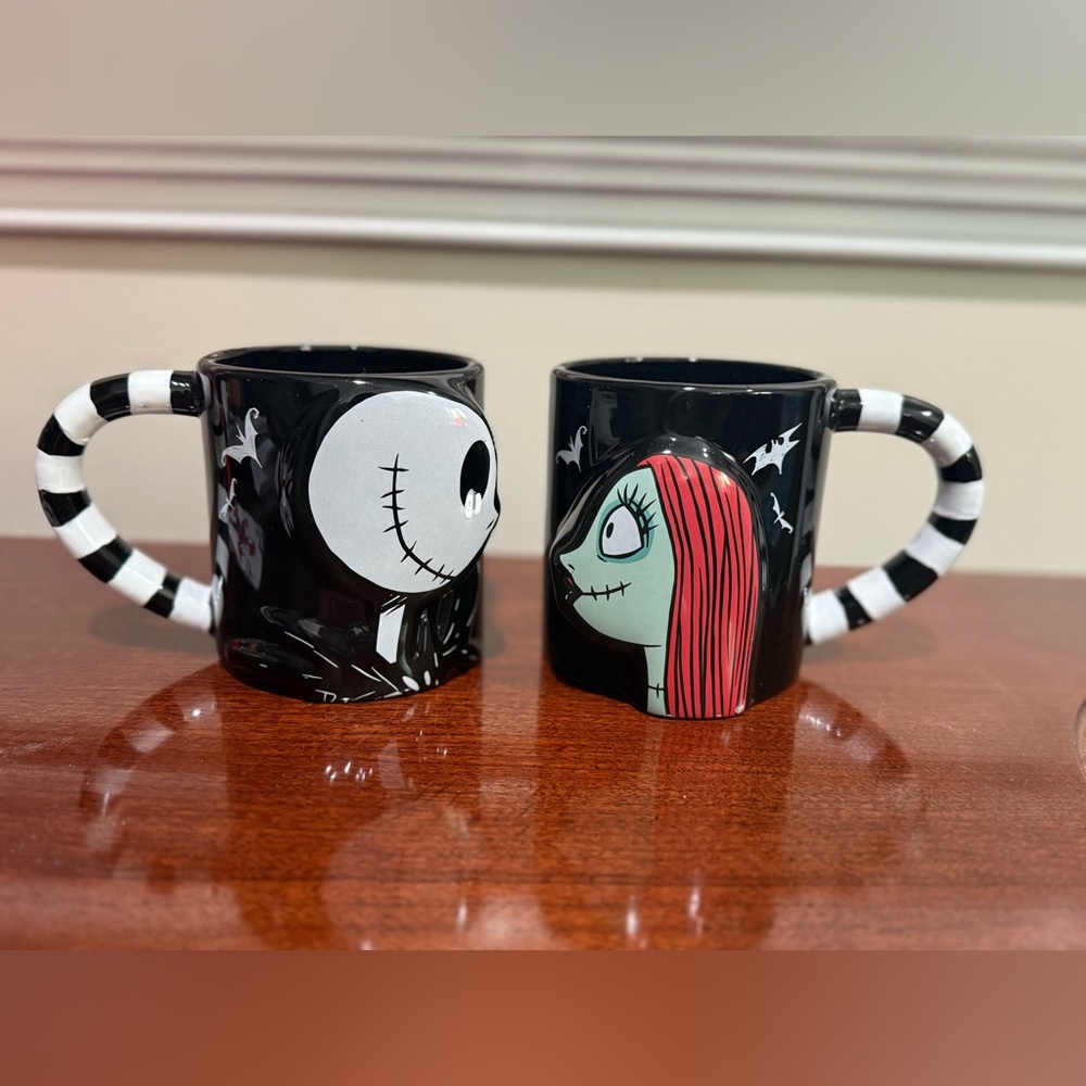 The Nightmare Before Christmas Character Mugs Set